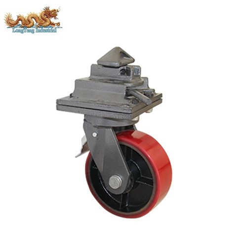 Rueda giratoria para contenedores